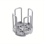 Adjustable Kitchen Bowl Rack, Space-Saving Cup Holder, Simple Fashion Design, Stackable Dish Storage Organizer, Home Kitchen Storage Equipment