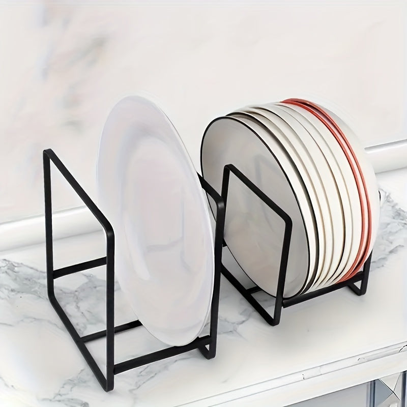 Stainless Steel Kitchen Storage Box, Rust-Proof Countertop Plate Rack, Vertical Cabinet Locker for Dishes, Bowls, Cups and Lids, universal Size for Home and Outdoor Use-Easy to Install and Clean-Adds Storage Space to the Kitchen!