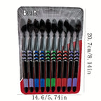 20 Brosses à Dents Adulte en Nylon Souple - Résistantes, Portables, Fermeté Moyenne, Idéales pour Voyage et Camping