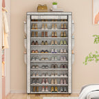 Large Capacity Printed Dustproof Shoe Rack