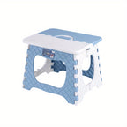 1pc Portable Folding Stool, Thickened Plastic Square Small Bench for Adults, Compact Household Mazar Mini, Outdoor Travel Fishing Foldable Bench, Outdoor Seating | Compact Design | Durable Plastic Bench