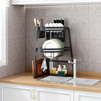 Removable Bowl Chopsticks Kitchen Storage Rack Triangular Kitchen Sink Corner Drainage Rack