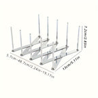 Telescopic Multifunctional Storage Rack Stainless Steel Bowl And Dish Rack Storage Draining Rack Kitchen Pot Lid Rack