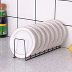 2pcs\u002F1 Set Stainless Steel Dish Rack Black, Multifunctional Bowl Plate Storage Box, Draining Rack for Dish And Plate, Flatware Organizer for Countertop Cabinet, Utensil Racks, Cooking Pots Pans Cover Stand, Kitchen Organizer