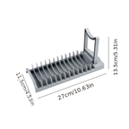 Expandable Kitchen Sink Organizer - Perfect for Dishes, Bowls & Chopsticks Storage